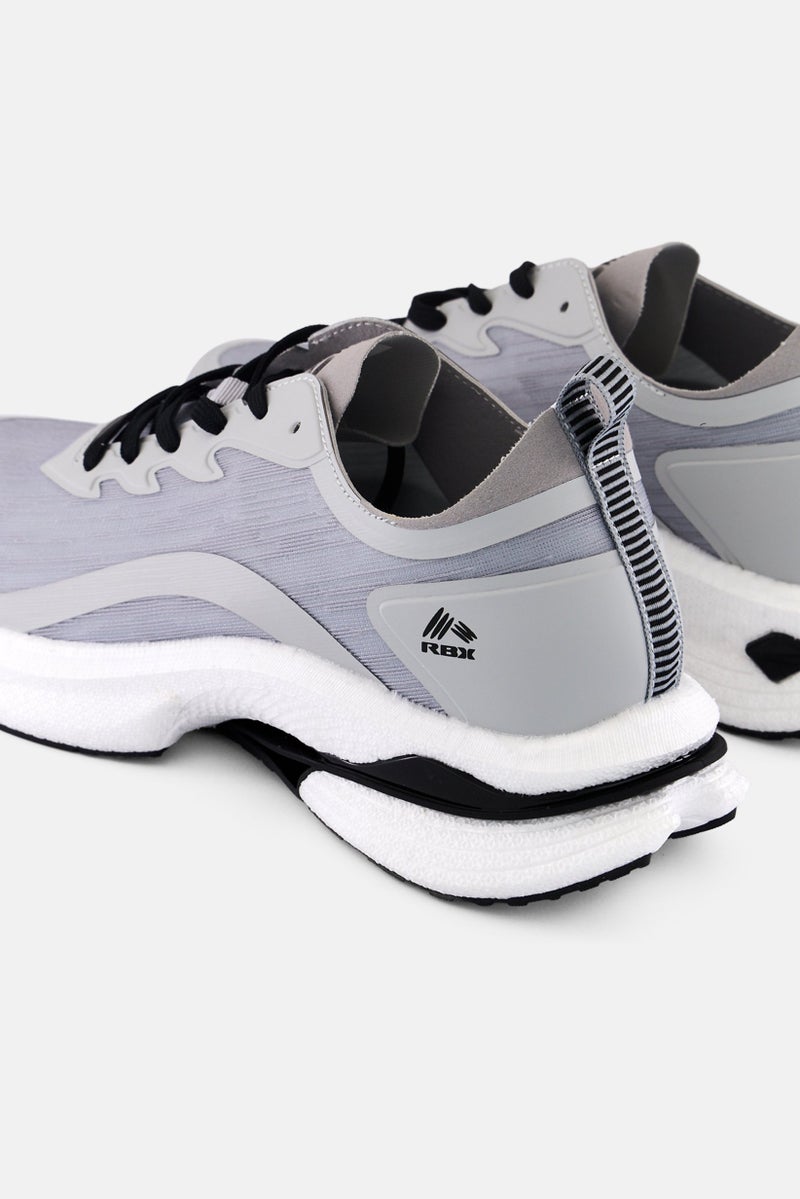 RBX Men Lace Up Running Shoes, Grey - Image 2