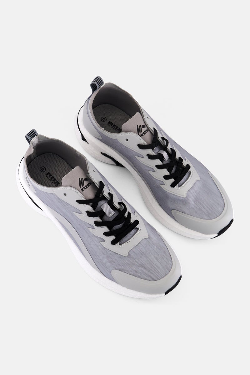 RBX Men Lace Up Running Shoes, Grey - Image 4