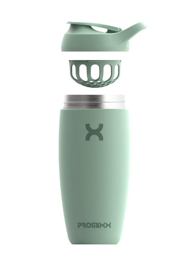 Promixx Pursuit Shaker Bottle - Stainless Steel - 550ml - Image 2
