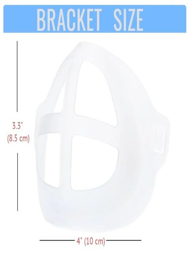 trio eyewear Mask Brackets, 5 Pack, Reusable Soft Flexible Material, Prevent Makeup Transfer, One Size - Image 4