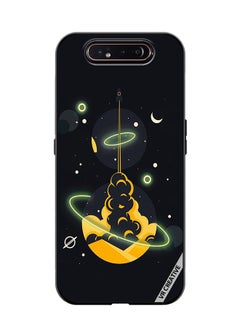VR CREATIVE Protective Case Cover For Samsung Galaxy A80 Galaxy Design Multicolour  - Image 1
