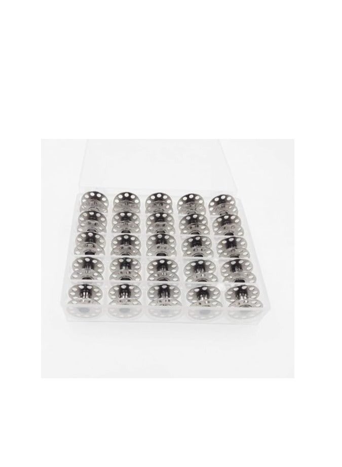 Generic Sewing machine bobbins, set of 25 metal sewing machine pieces, sewing machine accessories - Image 2