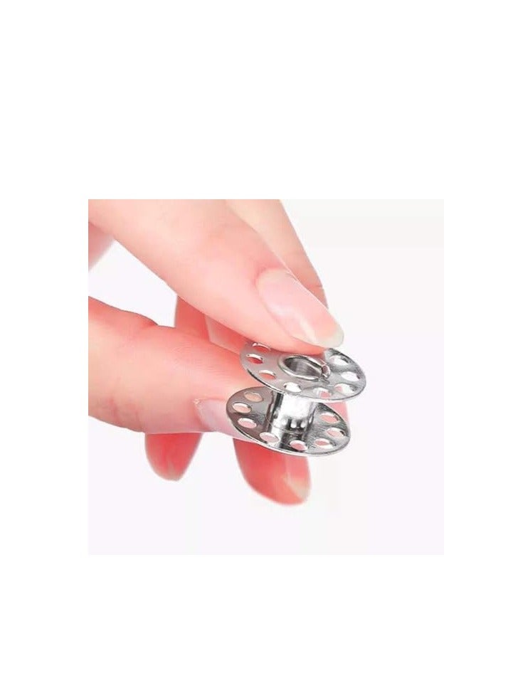 Generic Sewing machine bobbins, set of 25 metal sewing machine pieces, sewing machine accessories - Image 5