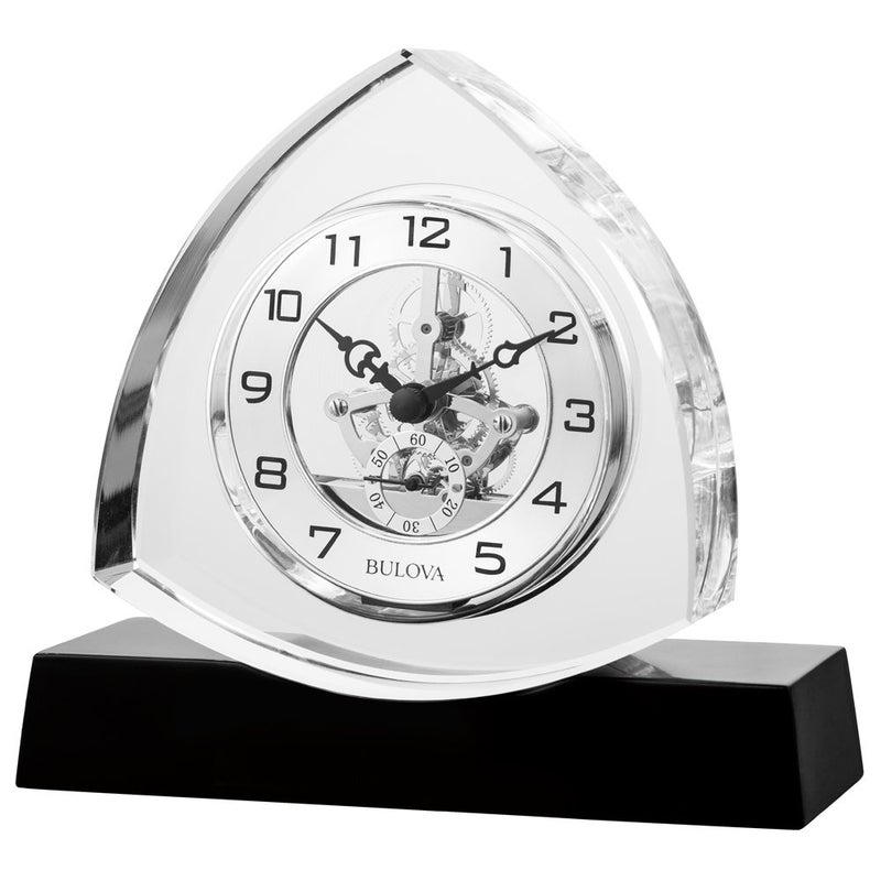 Bulova Bulova Trident Clock Clocks B1706 Trident Clear 
