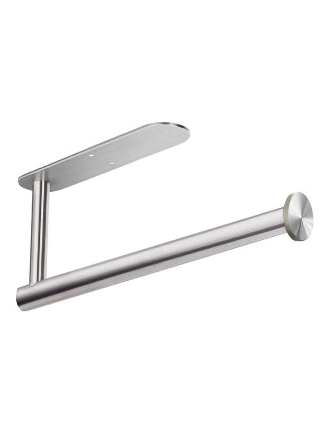BBstore Stainless Steel Paper Towel Holder, Bulk- Self-Adhesive Under Cabinet, Available in Adhesive and Screws - Image 1