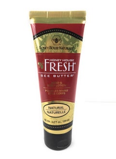 Honey House Naturals Honey House Naturals Bee Butter Cream  4 Ounce Tube  All Natural Ultra Moisturizing Bee Butter Enhanced with Royal Jelly and Essential Oils  Made in USA Natural 
