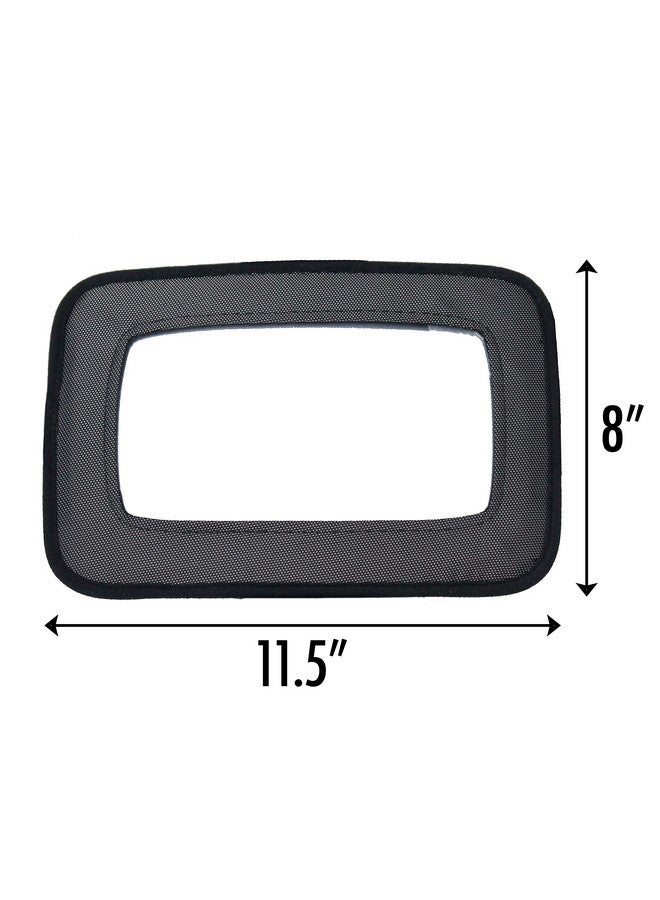 Dreambaby Backseat Rear Facing Baby Car Mirror - Extra Large Wide Angle View Soft Car Seat Mirror - Model L291 - Image 3