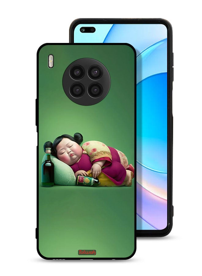 Tolwak Huawei nova 8i Protective Case Cover Fatty Baby Girl - Image 1
