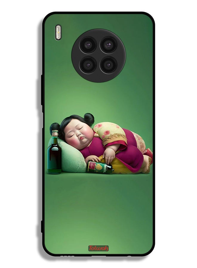 Tolwak Huawei nova 8i Protective Case Cover Fatty Baby Girl - Image 2