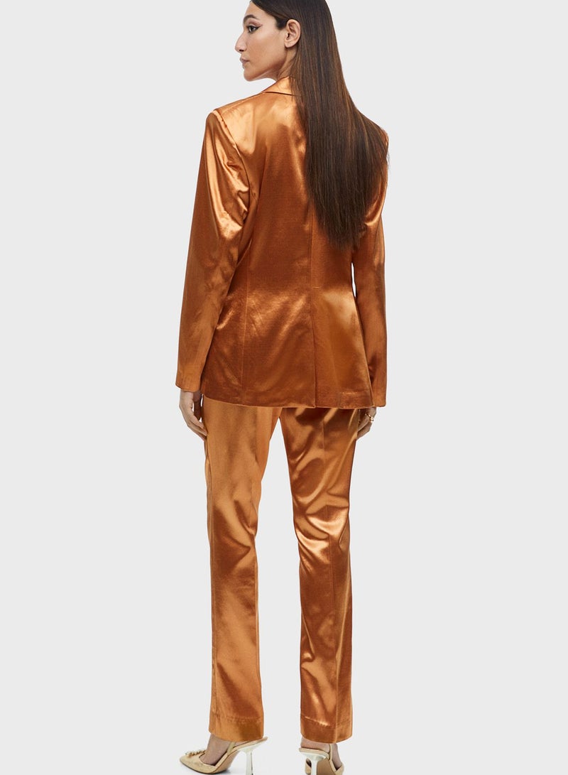 H&M High Waist Slit Hem Pants  - Image 2