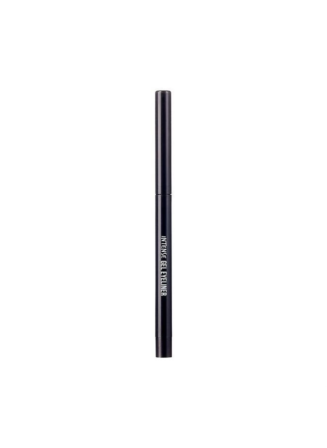 kiss new york Pro Intense Gel Eyeliner with Built-in Sharpener, Waterproof, Smudge-proof, Long Lasting Gel Eyeliner Pencil (Black)  - Image 3