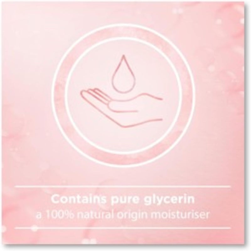 Johnson & Johnson Johnson's Vita-Rich, Replenishing Hand Wash, with Almond Blossom, 300ml, pH balanced, Naturally Derived Ingredients, Enriched with Glycerin, Long-Lasting Gentle Hydration and Moisturization - Image 3