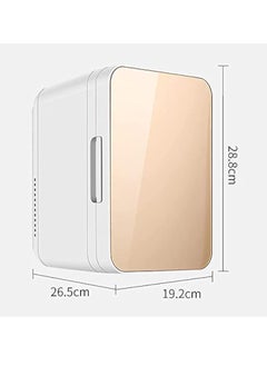 Mini Fridge,8L Car Refrigerator Compact Refrigerator 110V AC/12V DC Portable Cooler and Warmer for Dorm,Car and Home,Gold - pzsku/Z62671E38C8F267ABFFB8Z/45/_/1717229620/29085514-a36a-40b0-82b5-f440d38ebbe6