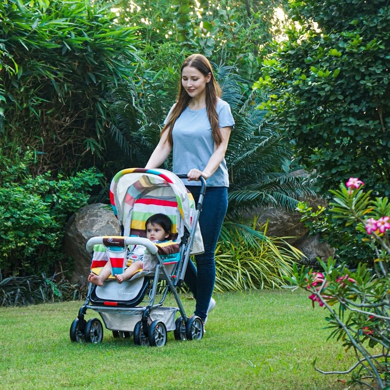R for Rabbit Lollipop Lite Baby Stroller for 0 to 3 Years with 5 Point Safety Harness - Image 4