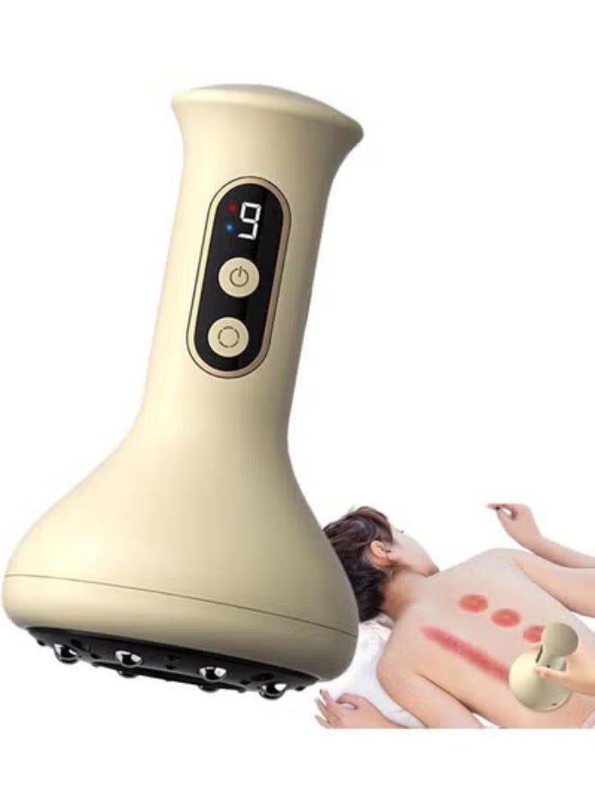 إتش بي إم واي جهاز تشكيل الجسم ومنحل الشحوم الكهربائي مُدلك كتلة عضلي محفز كهربائيًا مع 9 مستويات طاقة قابلة للتعديل. جهاز ذكي محمول لإزالة دهون البطن المناسب للاستخدام على الذراعين والرقبة والفخذين. جهاز تشكيل وتدليك لاسلكي قابل لإعادة الشحن يعمل بتقنية الشفط الفراغي لإزالة الدهون. - Image 1