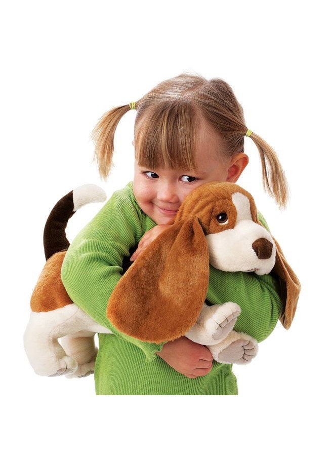 Folkmanis Basset Hound Hand Puppet - Image 3