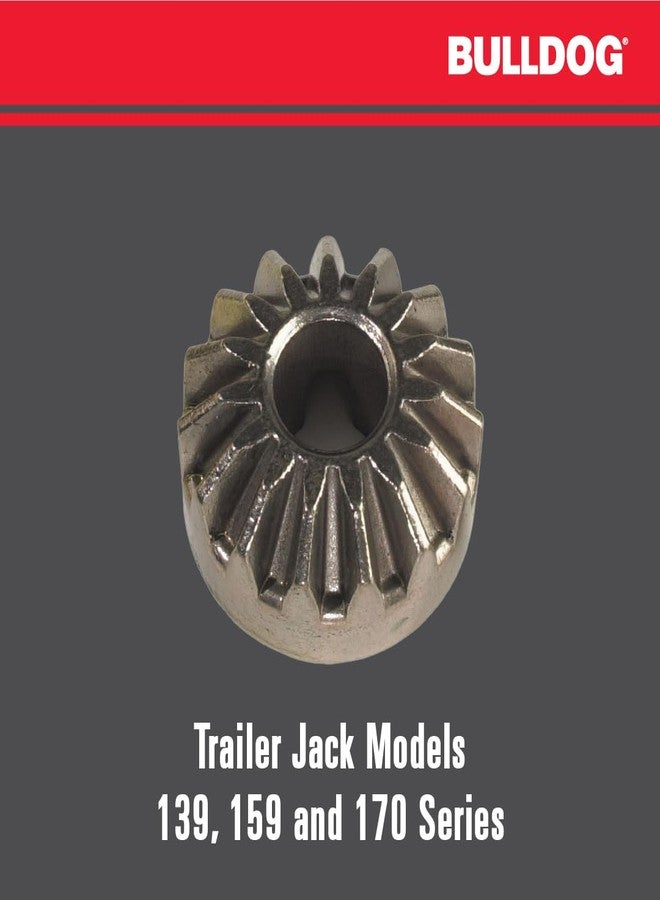 Bulldog 500106 Bevel Sidewind Gear Kit Trailer Jack Replacement Part for Bulldog Trailer Jack Models 139, 159 and 170 Series, For Up to and Including 5,000 lbs. Capacity Models - Image 3