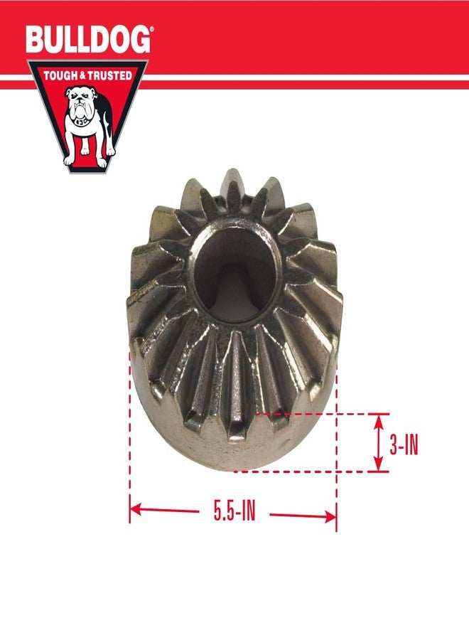 Bulldog 500106 Bevel Sidewind Gear Kit Trailer Jack Replacement Part for Bulldog Trailer Jack Models 139, 159 and 170 Series, For Up to and Including 5,000 lbs. Capacity Models - Image 2