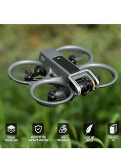 KASTWAVE واقي مصد جيمبال أفاتا 2، واقي مصد جيمبال لـ DJI Avata 2، لملحقات طائرة بدون طيار DJI Avata 2 FPV، واقي أمان للعدسة، شريط حماية مضاد للتصادم لكاميرا جيمبال، شريط من سبائك الألومنيوم  - Image 2