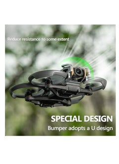 KASTWAVE واقي مصد جيمبال أفاتا 2، واقي مصد جيمبال لـ DJI Avata 2، لملحقات طائرة بدون طيار DJI Avata 2 FPV، واقي أمان للعدسة، شريط حماية مضاد للتصادم لكاميرا جيمبال، شريط من سبائك الألومنيوم  - Image 4