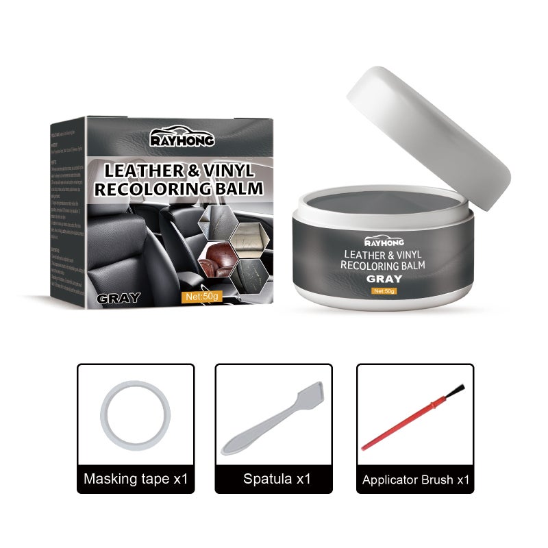 Rayhong Leather Color Restoration Cream Leather Goods Color Restoration Cream For Car Seats, Leather Sofas, Leather Clothes, And Leather Shoes - Image 1