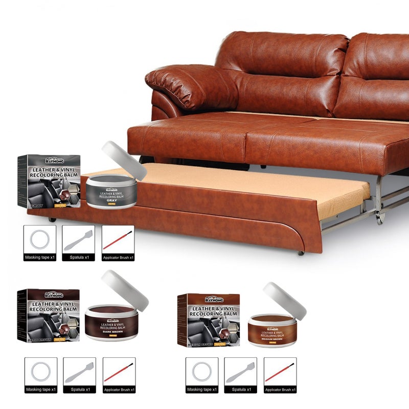 Rayhong Leather Color Restoration Cream Leather Goods Color Restoration Cream For Car Seats, Leather Sofas, Leather Clothes, And Leather Shoes - Image 2