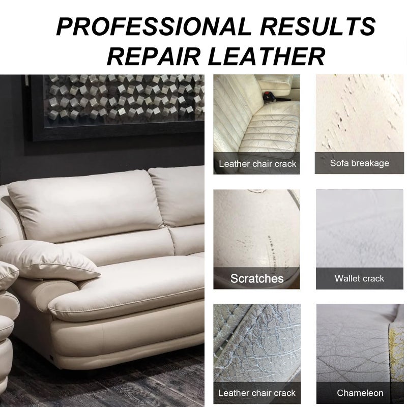 Rayhong Leather Color Restoration Cream Leather Goods Color Restoration Cream For Car Seats, Leather Sofas, Leather Clothes, And Leather Shoes - Image 3