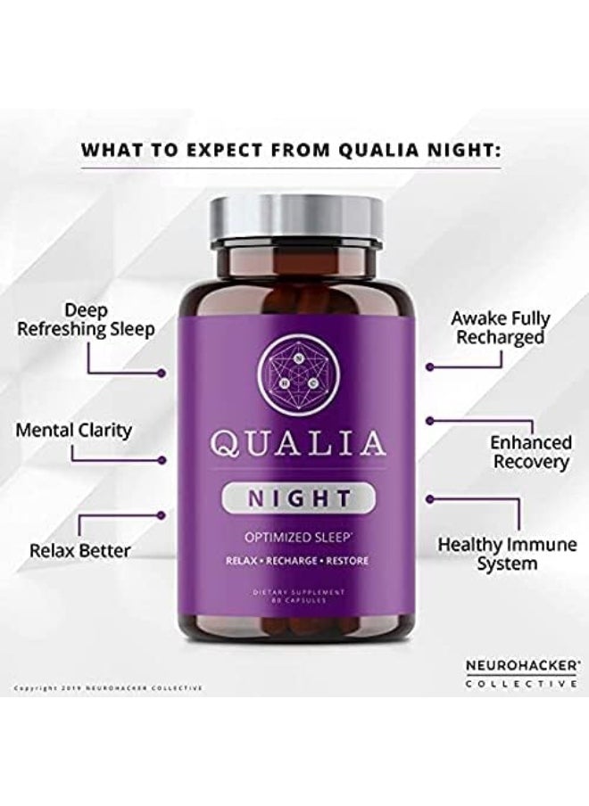 NEUROHACKER COLLECTIVE - Qualia Mind & Qualia Night | Premium Nootropic Supplement For Mental Performance & Brain Health | Increase Focus & Mental Clarity | Deep Refreshing Sleep Support 55 Cap - Image 1
