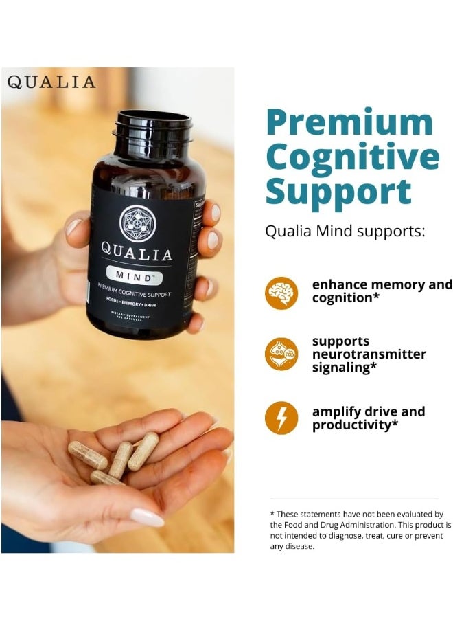 NEUROHACKER COLLECTIVE - Qualia Mind & Qualia Night | Premium Nootropic Supplement For Mental Performance & Brain Health | Increase Focus & Mental Clarity | Deep Refreshing Sleep Support 55 Cap - Image 1