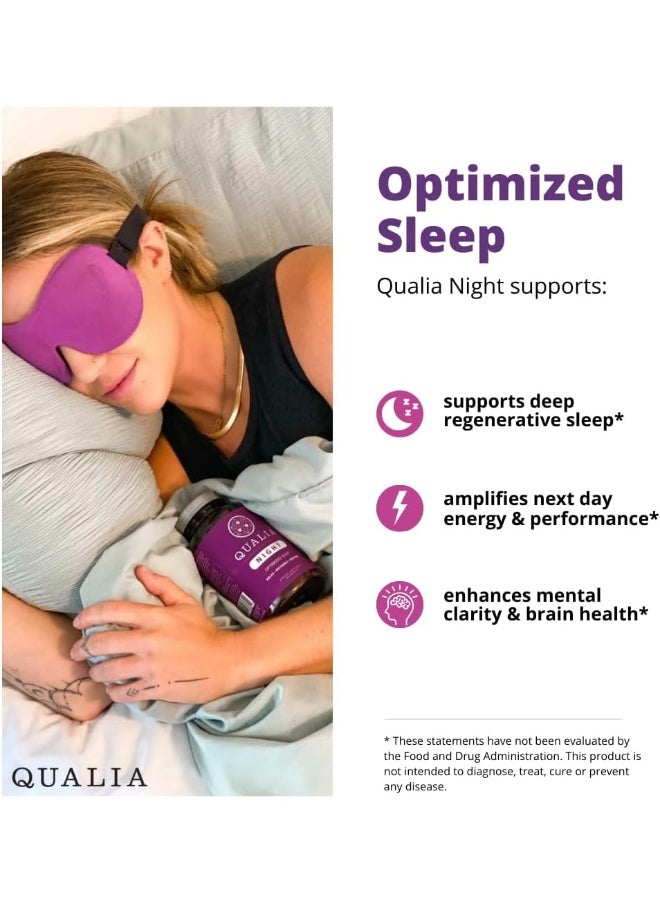 NEUROHACKER COLLECTIVE - Qualia Mind & Qualia Night | Premium Nootropic Supplement For Mental Performance & Brain Health | Increase Focus & Mental Clarity | Deep Refreshing Sleep Support 55 Cap - Image 1