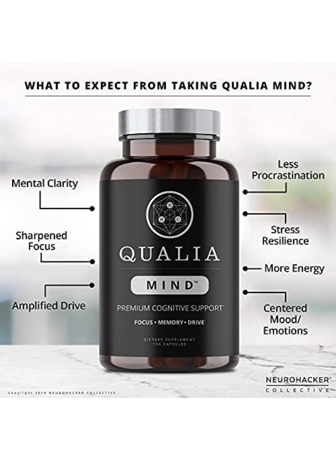 NEUROHACKER COLLECTIVE - Qualia Mind & Qualia Night | Premium Nootropic Supplement For Mental Performance & Brain Health | Increase Focus & Mental Clarity | Deep Refreshing Sleep Support 55 Cap - Image 1