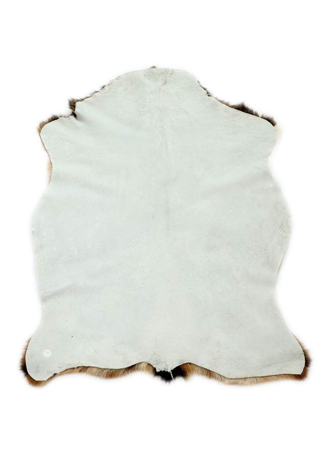 Generic - Red Deer Hide Rug Deer Skin Rug Deer Taxidermy Fireplace Deerskin Decor Reindeer Hide Area Rug Animals Mat Carpet For Home Office Bedroom Taxidermy Hunting Collectable 3.2X2.1Ft - Image 1