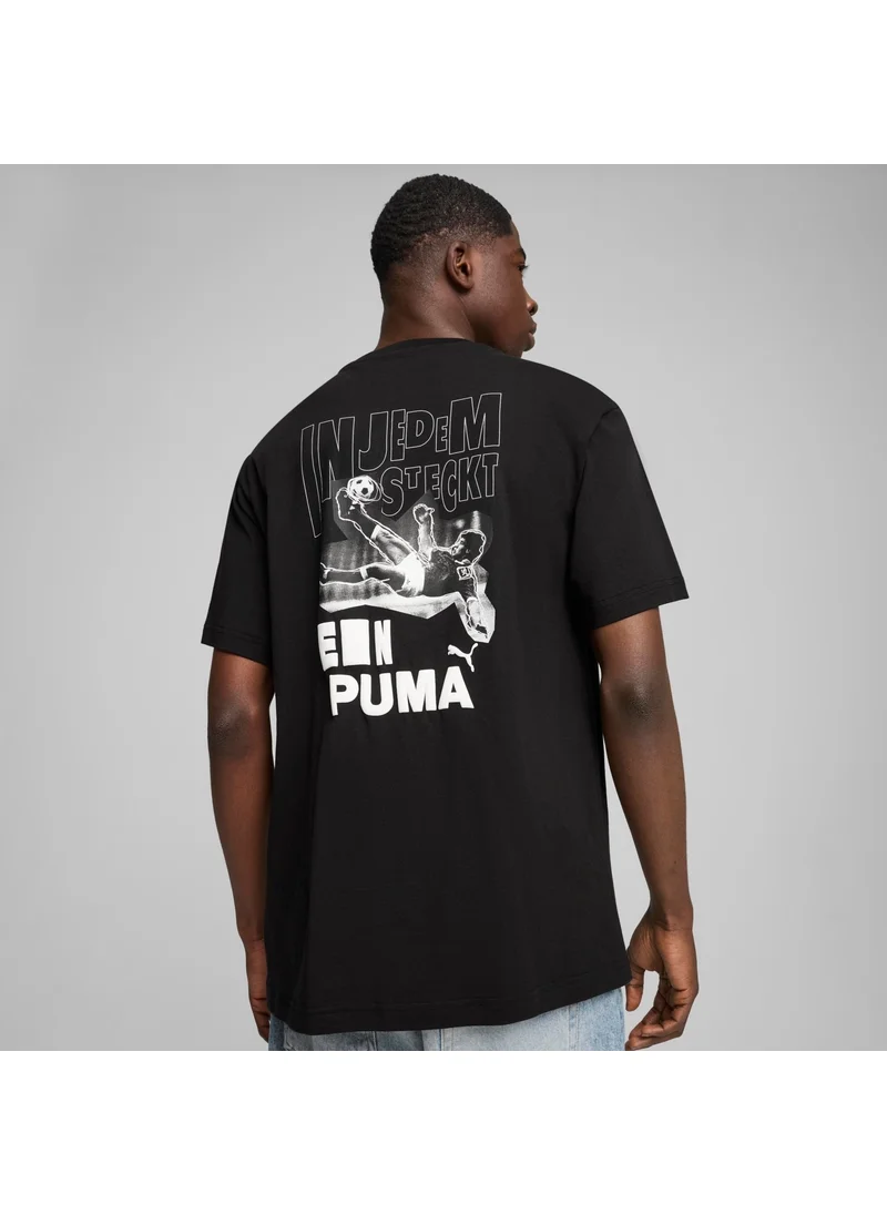 PUMA Graphics Bicycle Kick Tee Men's T-Shirt