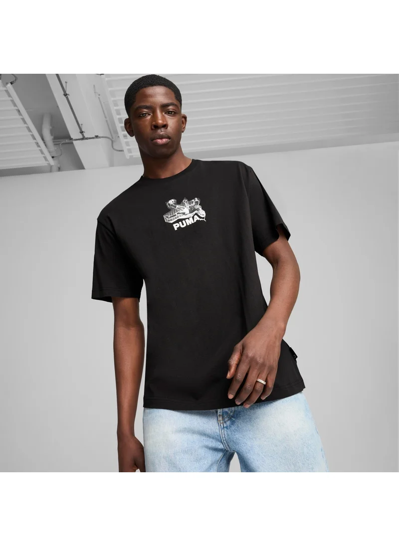 PUMA Graphics Bicycle Kick Tee Men's T-Shirt