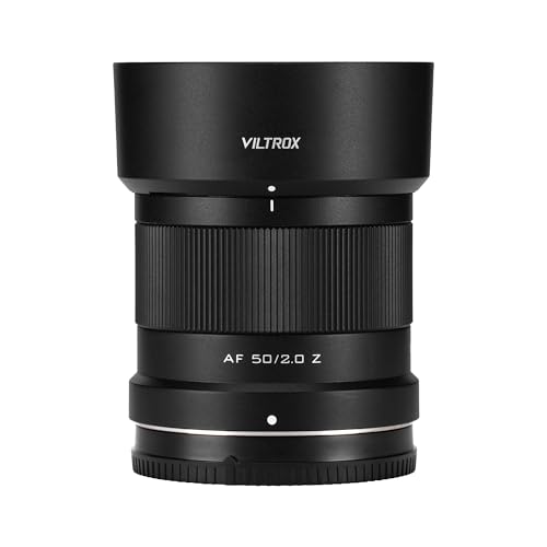 VILTROX 50mm F2 Full Frame Lens for Nikon Z AF 50mm f2 Z Standard Prime Large Aperture Lens for Nikon Z Mount Z UltraCompact z Mount Lens for Z8 Z9 Z6 Z7 Z6 II Z7 II Z5 Z50 ZF Z30 - Image 1