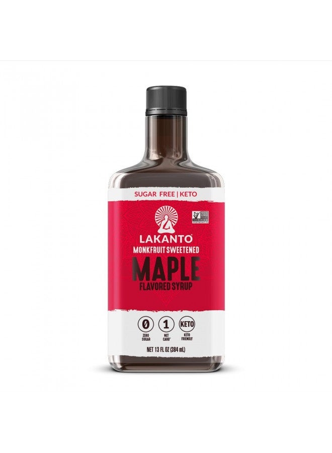 LAKANTO Lakanto Sugar Free Maple Syrup - Monk Fruit Sweetener, Keto Diet Friendly, Vegan, 1G Net Carbs, Pancakes, Waffles, Oatmeal, Coffee, Tea, Granola, Frosting, Marinade, Dressing (13 Fl Oz - Pack Of 1)  - Image 5