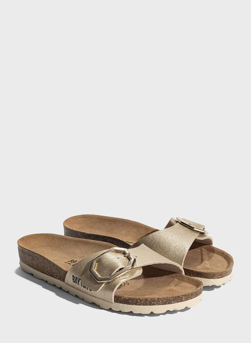 BAYTON Zephyr One Strap Flat Sandals