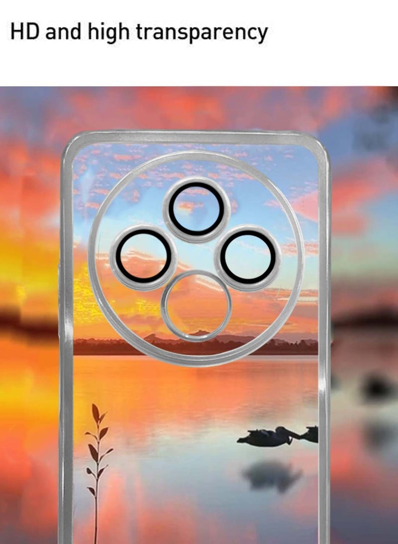 دبليو تيك Oppo Reno12 F 4G / 5G 2024 غطاء حماية PU فاخر مطلي بالشفاه المرتفعة - فضي - Image 5