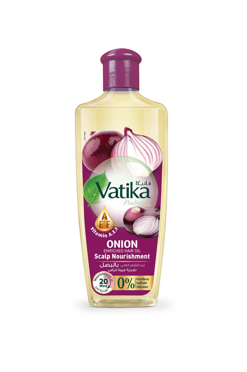 Vatika Naturals Onion Hair Oil 300ml - Image 1