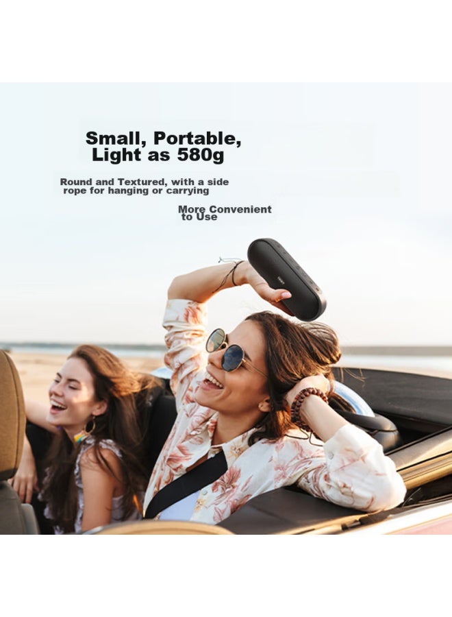 Tribit مكبر صوت بلوتوث لاسلكي محمول Xsound Plus2 مع صوت جهير قوي، مكبر صوت مقاوم للماء في الهواء الطلق، مكبر صوت للكمبيوتر، هدية عيد ميلاد - Image 3
