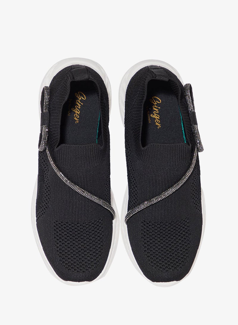 جينجر حذاء سليب أون مريح بفيونكة ديامانتي - Image 4