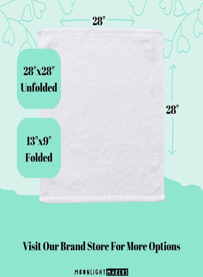 Moonlight Makers New York City-Themed Kitchen Dish Towel – Flour Sack Tea Towels for Kitchen Dish Drying, Absorbent Hand Cloth, Eco-Friendly Sack Cloth, 28inx28in – NYC Collage, Color, 1-PC - Image 5