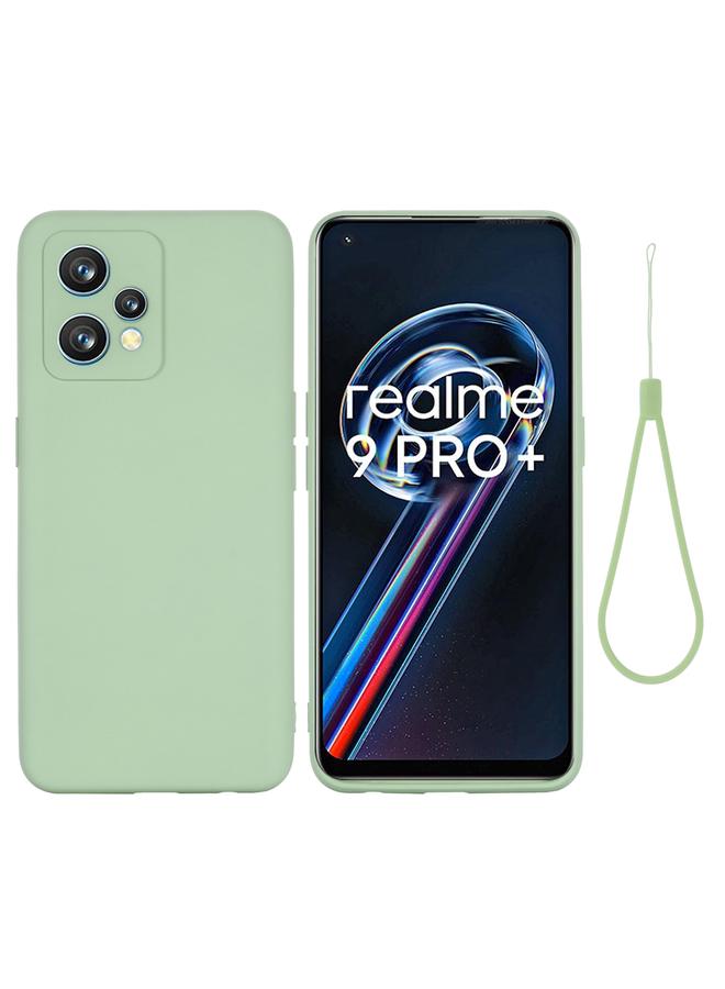 اس-توب جراب لهاتف OPPO Realme 9 4G Global/Realme Narzo 50 Pro 5G Global، جراب هاتف مضاد للصدمات من السيليكون السائل بلون نقي مع تغطية كاملة - Image 1