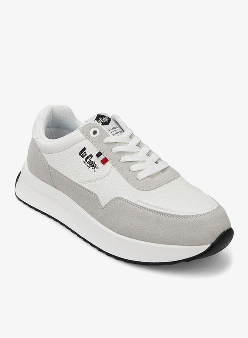 لي كوبر حذاء رياضي رجالي برباط وتفاصيل شبكية - Image 1