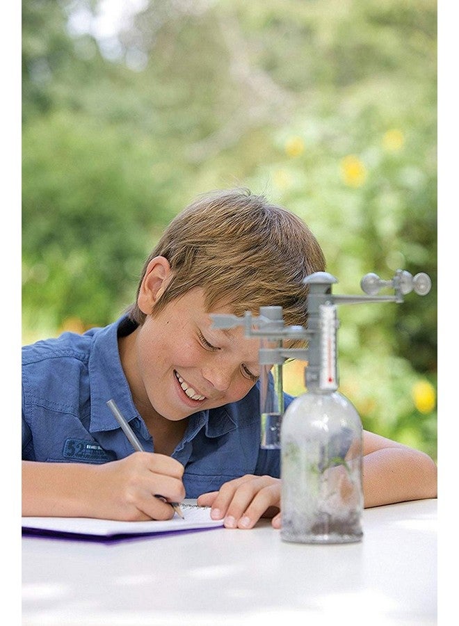 ويبي مجموعة أدوات علمية تعليمية من Webby Plastic DIY لمحطة الطقس، متعددة الألوان - Image 2