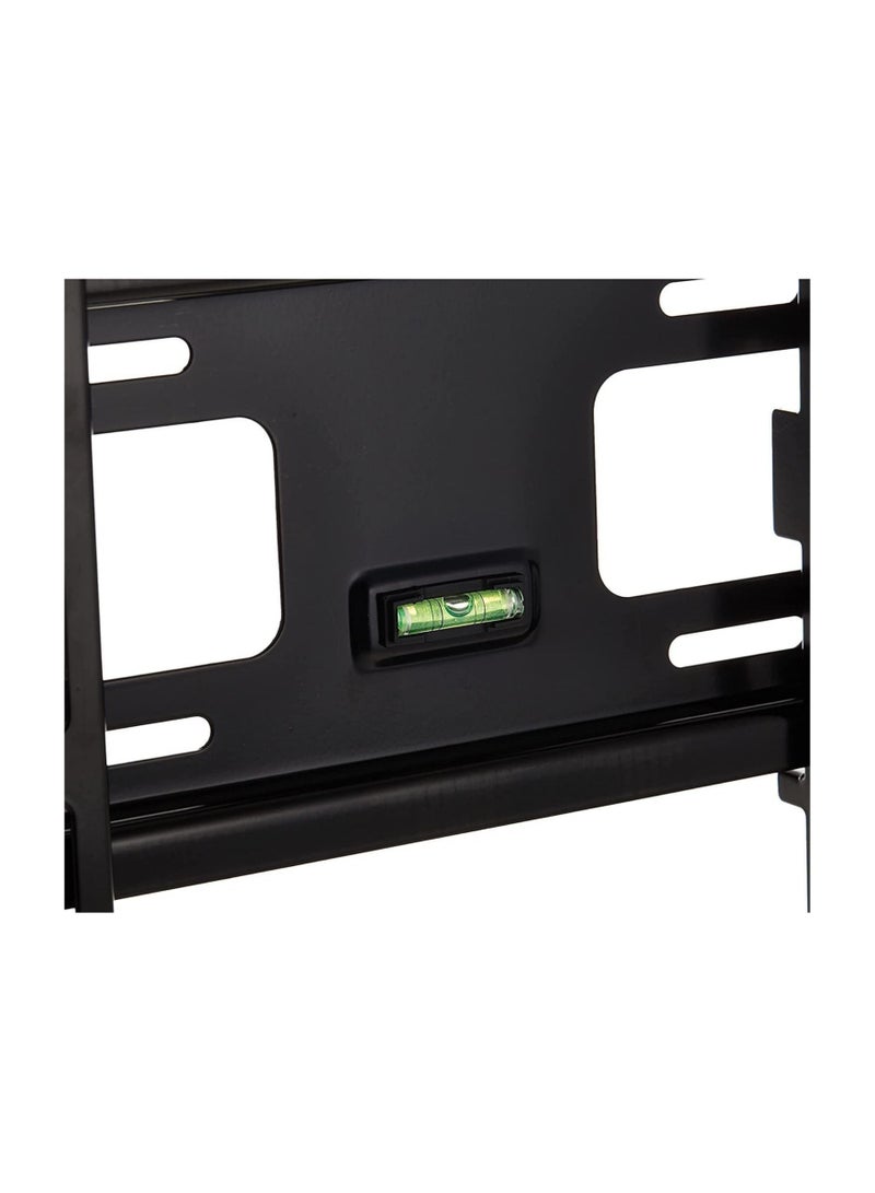 Heavy Duty Fixed Wall Mount Suitable For TV's Size "32 - 80" Inch Mate Finish Black Color - Image 2