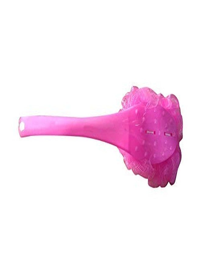 Vararo Bathing Sponge for Body Long Handle Body Bath Brush Bathing Loofah for Men and Women,small size, plastic, multicolor - Image 4