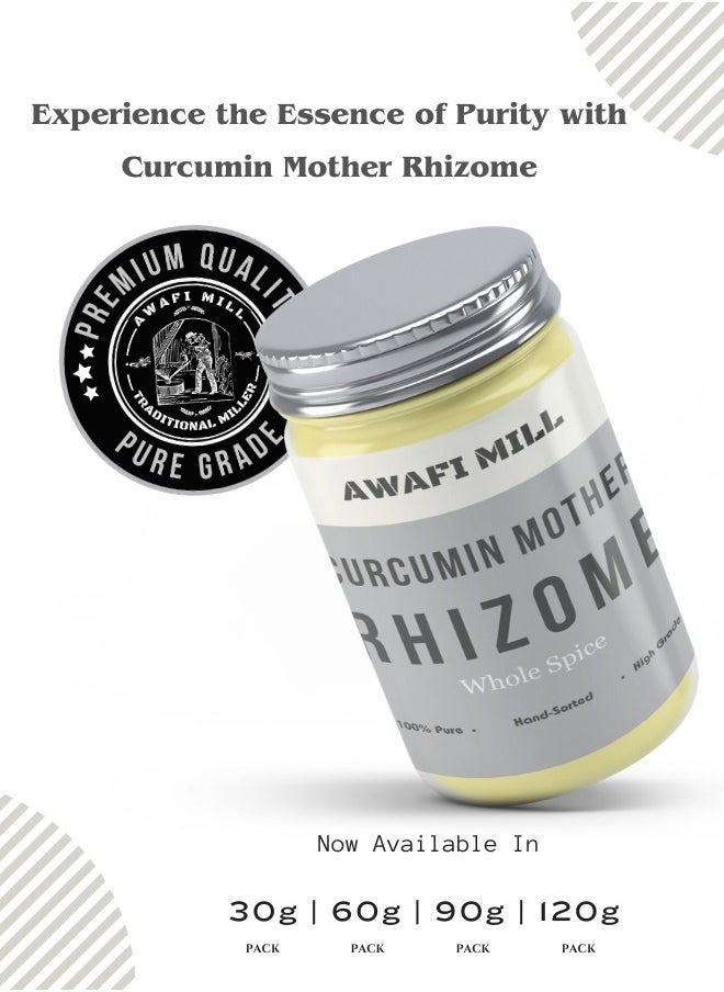 Awafi Mill Curcumin Mother Rhizome Dried  - Image 4