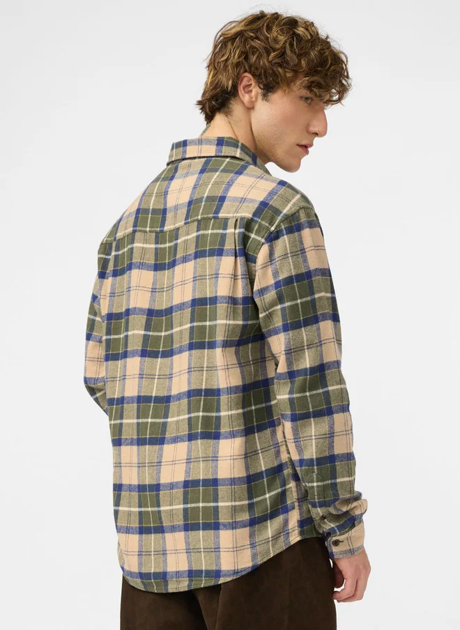 The Souled Store  The Souled Store Men Relaxed Fit Checked Shirt  | Best Price UAE