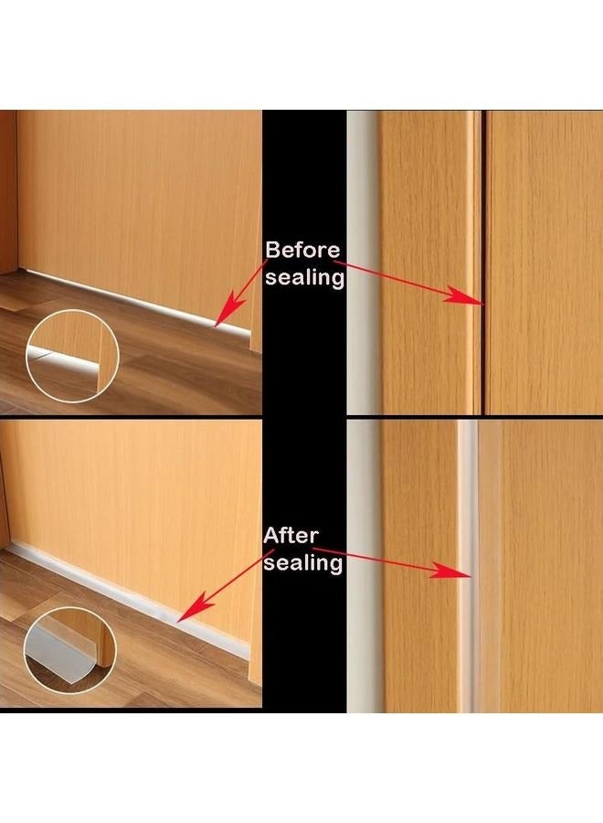 يونج شنج شريط مانع تسرب الباب شفاف 5 متر - 35 مم - شريط مانع تسرب الباب من السيليكون، الباب، النافذة، - Image 4